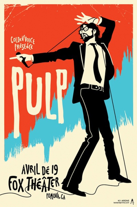 Pulp poster design